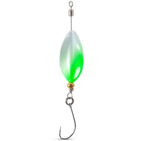 Iron Trout plandavka Swirly leaf lure 3g WG