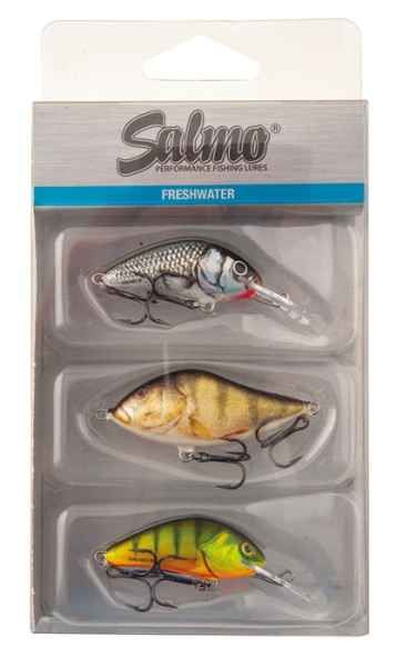 Salmo rybářské woblery SALMO PERCH PACK 3ks