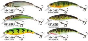 Salmo rybářské woblery Slick Stick plovoucí 5cm/3g Holographic Stickle