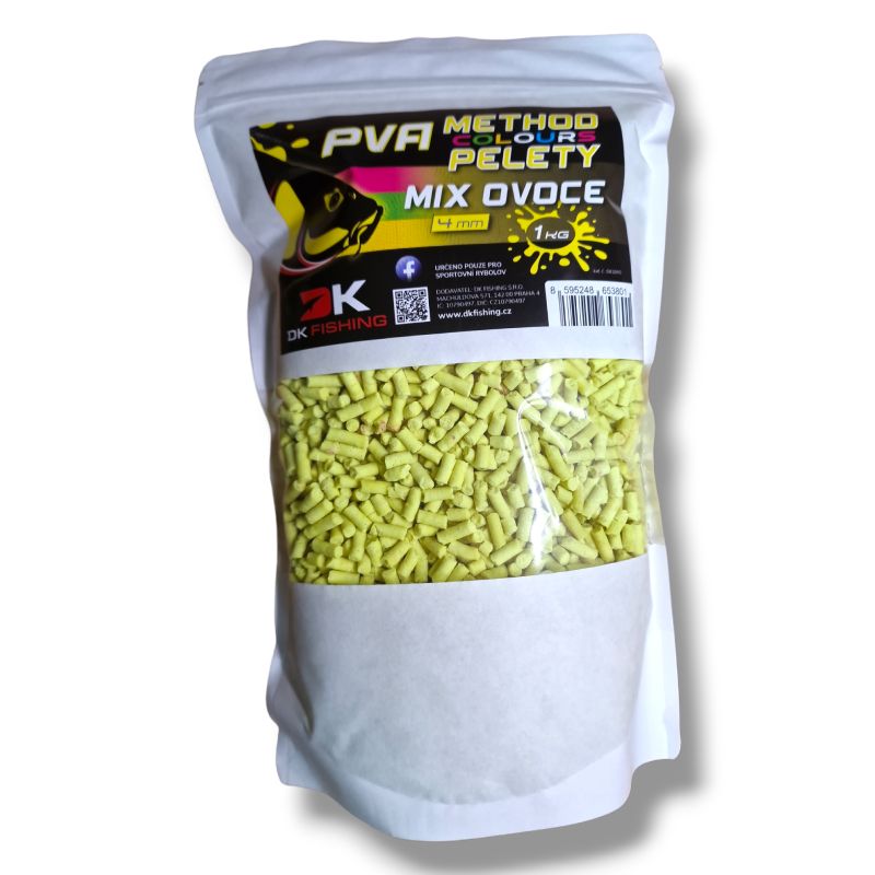 DK FISHING PVA method color ovoce 1kg