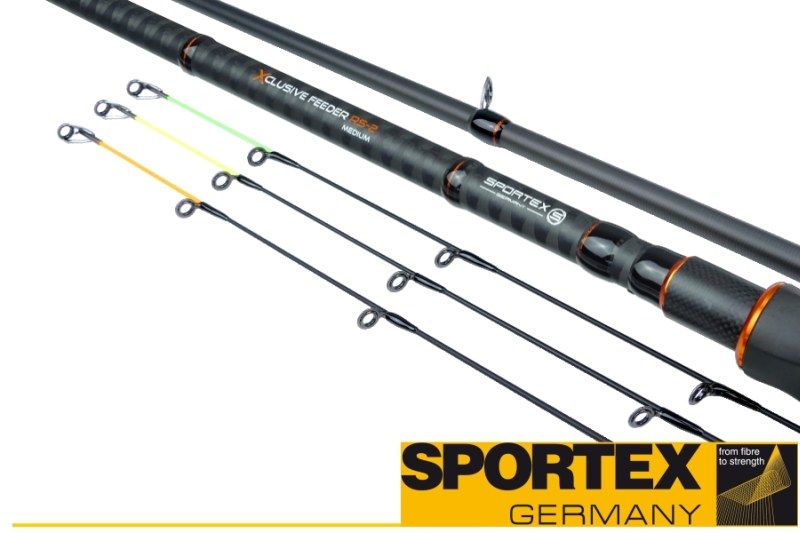 Feeder prut Sportex Xclusive Feeder RS-2 Medium 3-díl 395cm / 95-165g