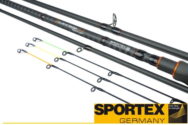 Feeder prut Sportex Xclusive Feeder RS-2 Medium Light 3-díl 365cm / 6