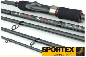 Přívlačový prut Sportex Black Pearl MAXX travel 240cm / 40g 4-díl