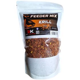 DK FISHING Feeder mix vlhčený krill 1kg