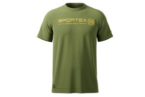 Sportex rybářské tričko T-Shirt zelené s logem vel.M