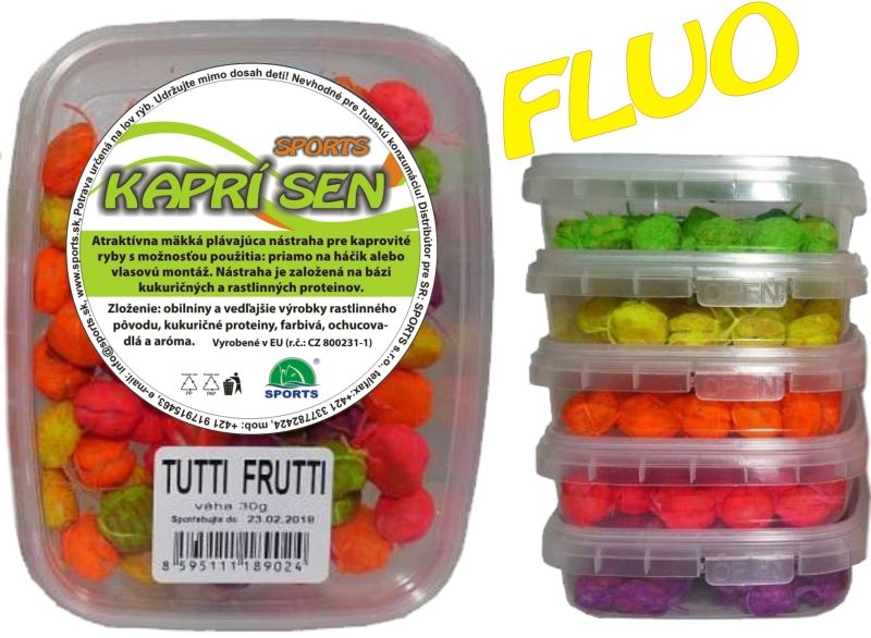 Rohlíkové boilies FLUO 30g Sladká švestka