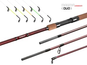 Špička pre MAGMA LEGEND4RY LIGHT+DUO | , 355-395cm/100g/3diely, Heavy - biela /Carbon/ 1ks, Light - oranžová /Glass/ 1ks, Medium - zelená /Glass/ 1ks, UltraLight - žltá /Glass/ 1ks