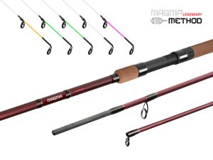 Špička pre MAGMA LEGEND4RY Method | , 400cm/215g/3diely, 430cm/215g/3diely, Heavy - biela /Carbon/ 1ks, Light - oranžová /CarbonGLASS/ 1ks, Medium - zelená /CarbonGLASS/ 1ks, Ultra Heavy - ružová /Carbon/ 1ks