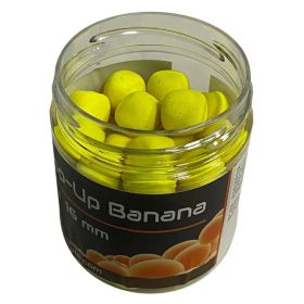 Mastodont Baits Fluo Pop-Up Boilies Banana 16mm 200ml Mastodont Baits s.r.o.