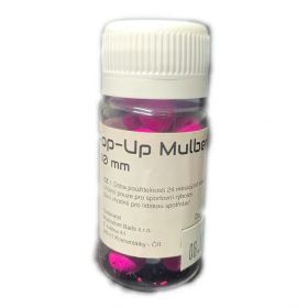 Mastodont Baits Fluo Pop-Up Boilies Mulberry 10mm 30ml Mastodont Baits s.r.o.