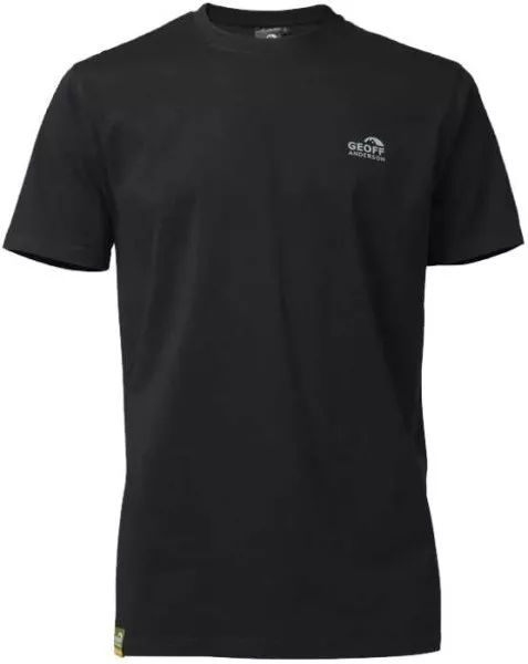 Tričko Geoff Anderson Organic Tee černé XXL