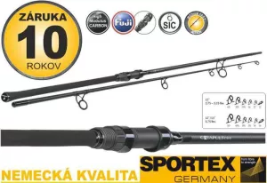 Kaprové pruty Sportex Catapult CS-3 Carp 2-díl 6ks: 12ft 2,75lbs, 366cm M80