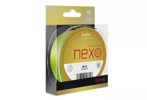 Delphin NEXO 8 fluo zelená | 0,10mm 6,2kg 300m, 0,12mm 7,5kg 300m, 0,14mm 8,6kg 300m, 0,16mm 9,9kg 300m, 0,18mm 11,6kg 300m, 0,20mm 14,5kg 300m