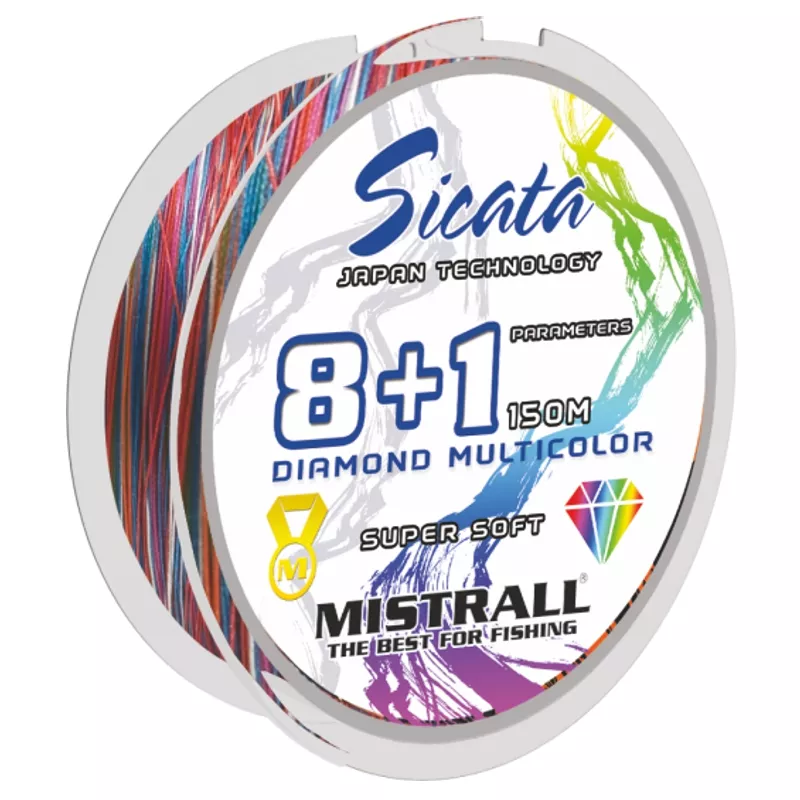 Mistrall šňůra Sicata JGS X8+1 0,18mm 150m