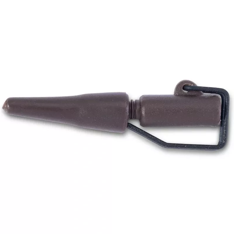 Anaconda bezpečnostní klip Quick Change Easy Lock Lead Clip hnědá 5ks Saenger