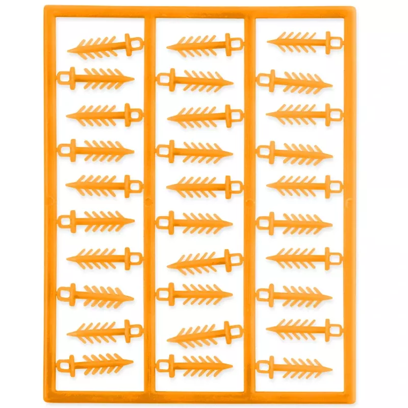 Anaconda hroty Micro Barb Boilie Spikes oranžová 60ks Saenger