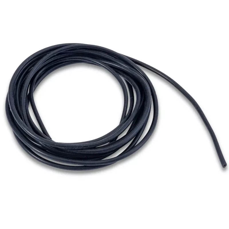 Anaconda silikonová hadička Silicone Hook Tube černá 0,8/1,8mm 1,5m Saenger