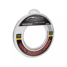 Mistrall vlasec Shiro 100% fluorocarbon 30 m, průměr 0,30 mm