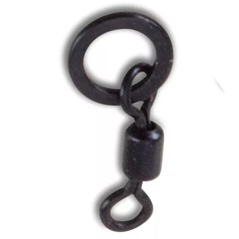 Anaconda obratlík Camou Mini Hook Ring Swivel Mini velikost 16, 10ks Saenger