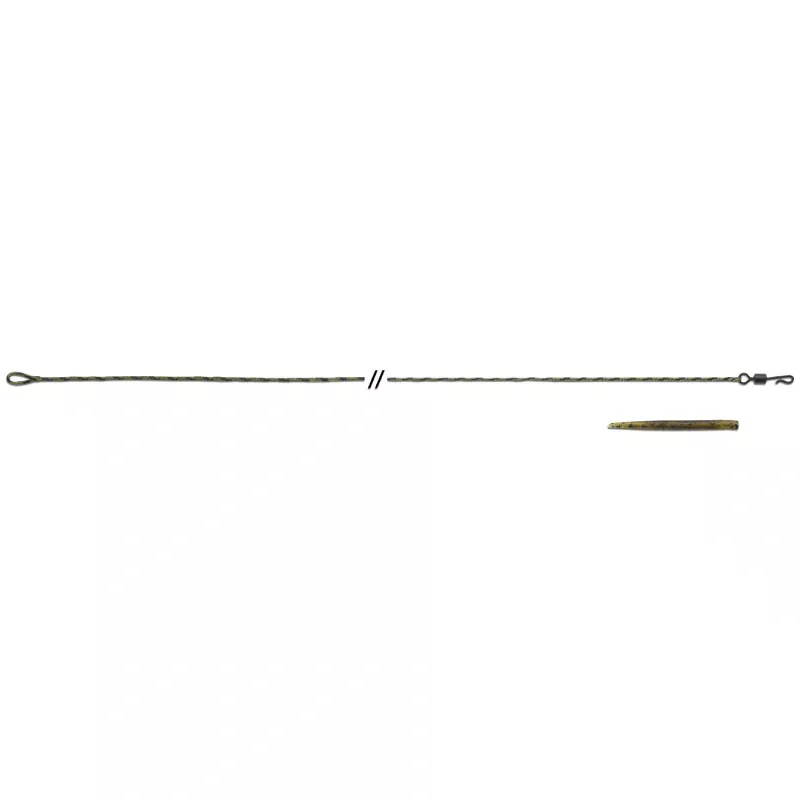 Anaconda olověnka Jungle Quick Change Leadcore Leaders 40lb 80cm 3ks zelená Saenger