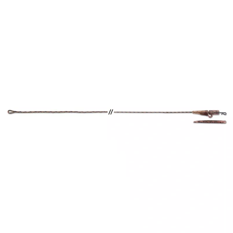 Anaconda olověnka Jungle Quick Change Safety Clip Leadcore Leaders 50lb 80cm 3ks hnědá Saenger