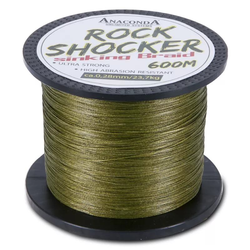 Anaconda pletená šňůra Rockshocker 0,35 mm 600 m Saenger