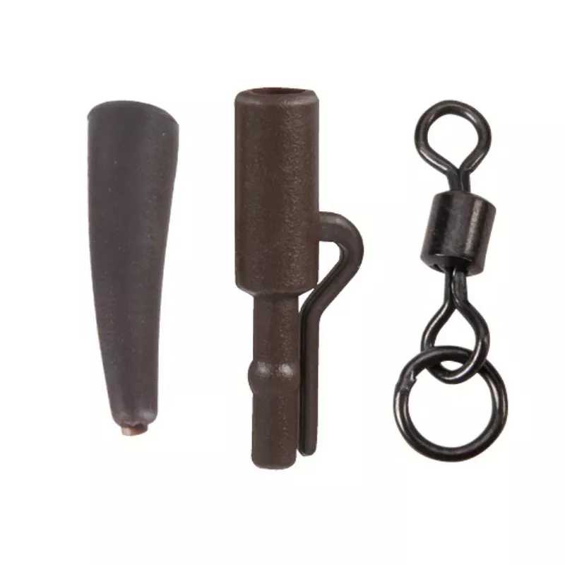 Anaconda sada 360 Flex Ring Swivel Safety LC Kit hnědá 5ks Saenger