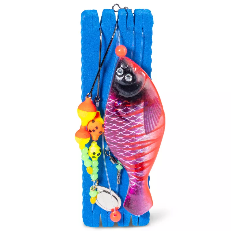 Aquantic návazec Flatfish Spoon Rig Special Red Saenger