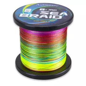 Aquantic šňůra osmipramenná MC Sea-Braid 0,18 mm 1500 m multicolor