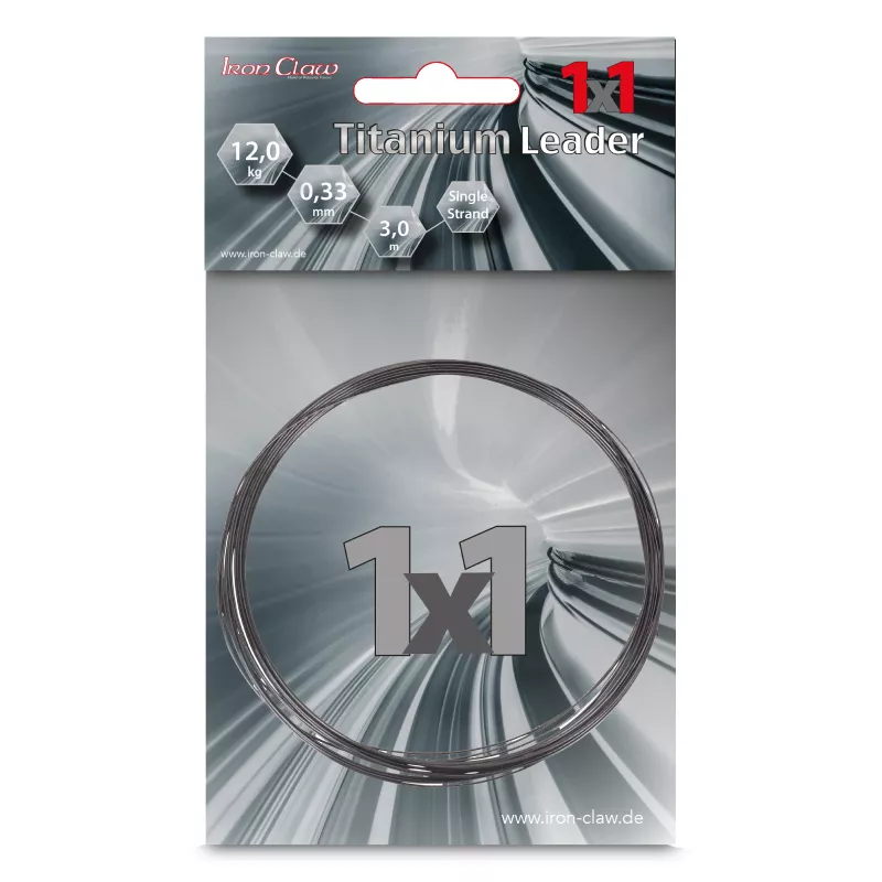 Iron Claw titanové lanko 1x1, 9 kg Saenger