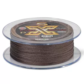 Saenger šňůra PX5 Fast Sinking Braid 0,50mm 38,3kg 200m Brown
