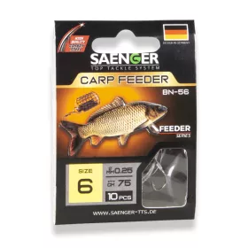 Saenger návazec na kapry Carp Feeder 6, 10 ks