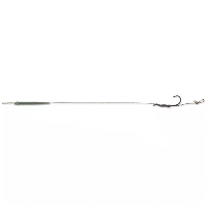 Anaconda návazec Quick Change Line Aligner Rig Power Carp C4 Barbless 3ks velikost 8 bez protihrotu Saenger