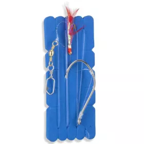 Aquantic návazec Bite Over Rig Red Velikost 8/0-1/0 0,8mm 130cm Saenger