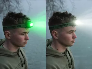 Čelová lampa Delphin MONOX