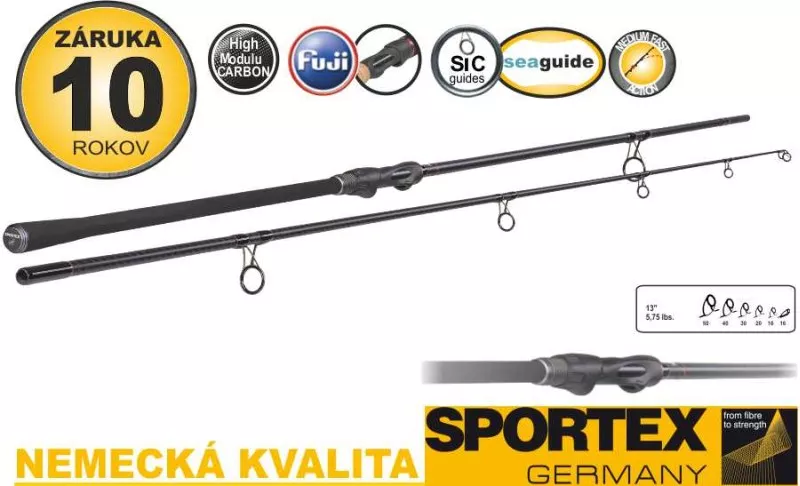 Kaprařské pruty SPORTEX Invictus Spod 2díl