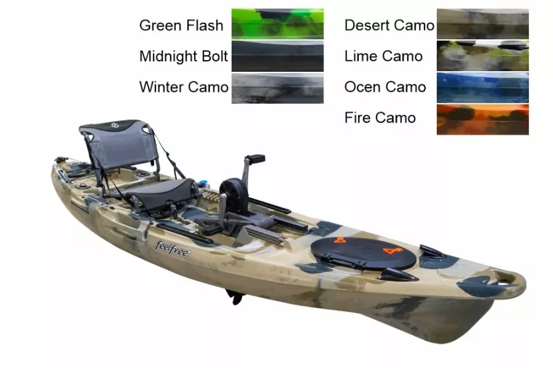 Kajak MOKEN 12,5 PDL 385cm Fire Camo