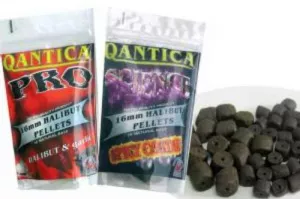 QANTICA halibut pelety-s dírou 16mm / 150g Biotica,Patentka-M.řasa