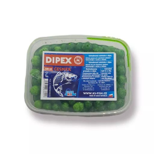 KS Fish Dipex 100 ml, česnek KS-fish