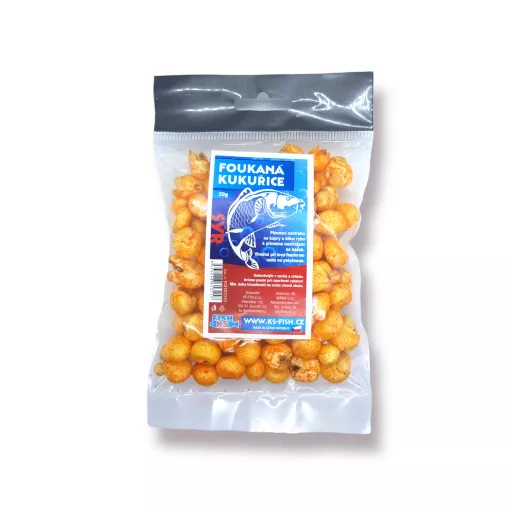 KS Fish foukaná kukuřice 20g, sýr KS-fish
