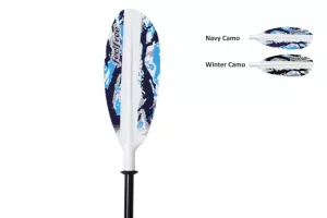 Pádlo FISHING PADDLE ALLOY 1díl 240cm Navy Camo