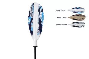 Pádlo FISHING PADDLE ALLOY 2díl 240cm Winter Camo