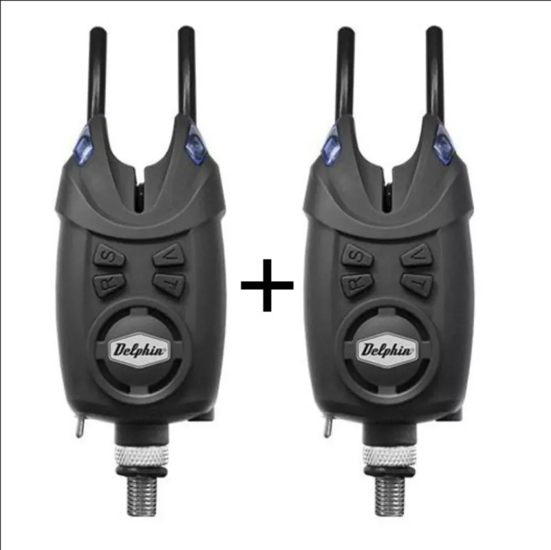 Signalizátor záběru Delphin Memory 9V AKCE 1+1+baterie