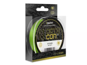 Delphin OctaCON / fluo zelená | 0,10mm 6,2kg 135m, 0,12mm 7,5kg 135m, 0,14mm 9,0kg 135m, 0,16mm 10,0kg 135m, 0,18mm 11,5kg 135m