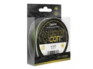 Delphin OctaCON / zelená | 0,10mm 6,2kg 135m, 0,12mm 7,5kg 135m, 0,14mm 9,0kg 135m, 0,16mm 10,0kg 135m, 0,18mm 11,5kg 135m