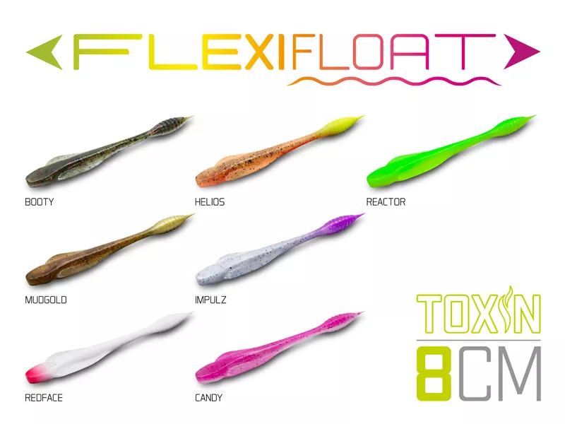 Umelá nástraha Delphin TOXIN Uvs / 8ks