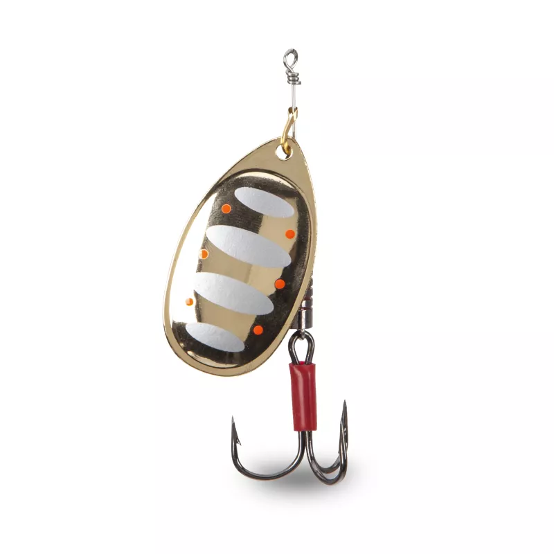 Iron Claw třpytka F-Blade Spinner 4 g vzor GSB