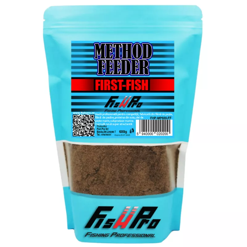 Fish Pro krmítková směs Method Feeder first-fish 600g