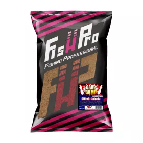 Fish Pro směs do krmné rakety Carp Bomb oliheň-jahoda 1kg