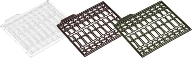 Nekonečná zarážka na boilies a pelety Mix FAITH 2ks Zelená